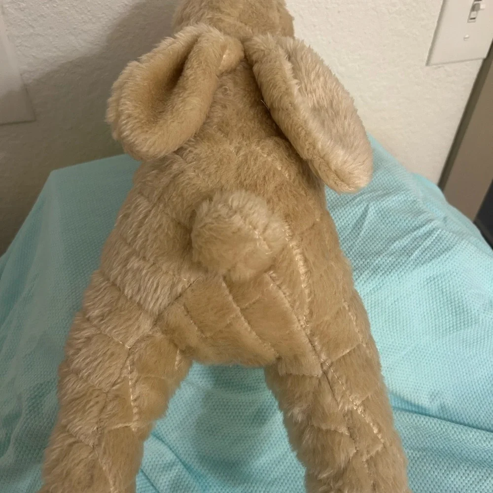✨ Mighty Angry Bunny Plush – Quilted Grumpy Rabbit – Whimsigoth / Alt Decor